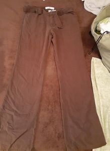 Dark brown khaki Tommy Hilfiger Women's pants